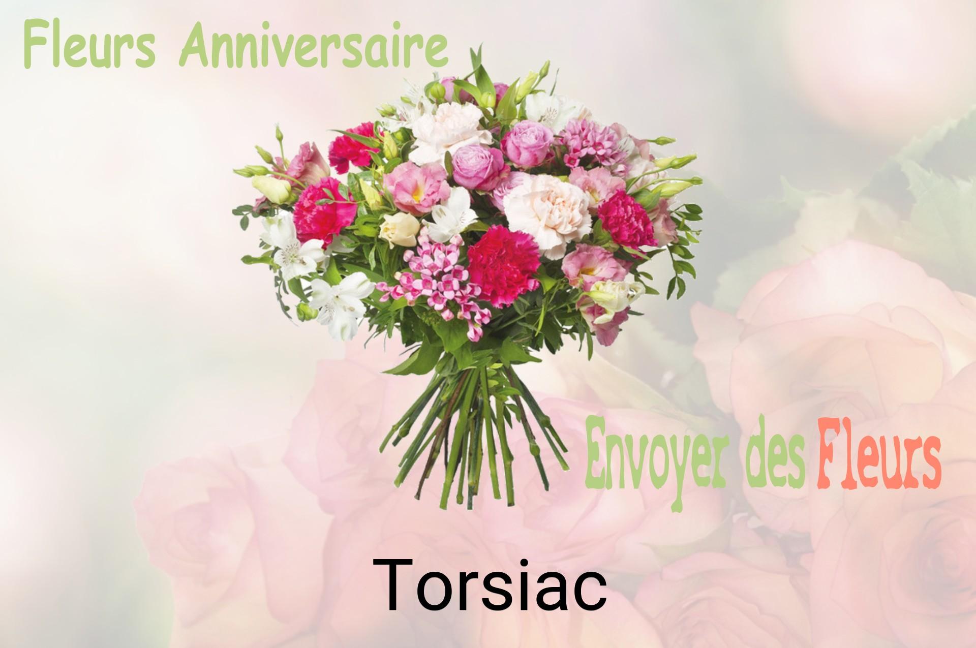 Bouquet de fleurs d’anniversaire livré à Torsiac
